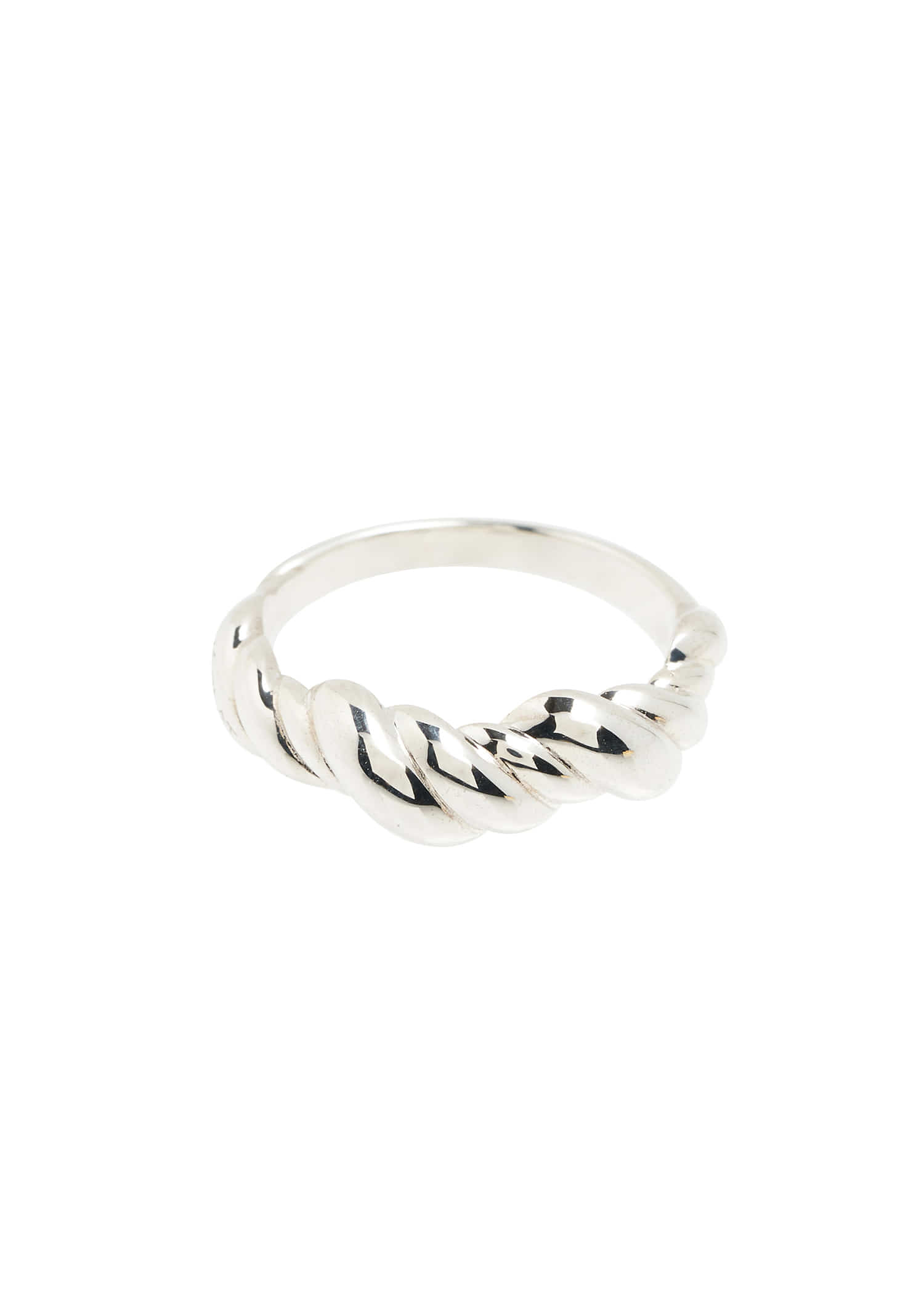 3LAYERS TWIST RING SILVER